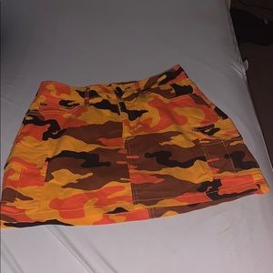 Camouflage Skirt